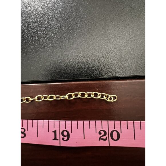 South Sun Iridescent Purple Flashy Dress Beaded Gold Chain Necklace - Picture 6 of 8